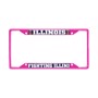 Picture of University of Illinois License Plate Frame - Pink