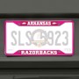 Picture of University of Arkansas License Plate Frame - Pink