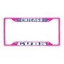 Picture of MLB - Chicago Cubs License Plate Frame - Pink