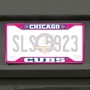 Picture of MLB - Chicago Cubs License Plate Frame - Pink