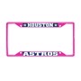 Picture of MLB - Houston Astros License Plate Frame - Pink