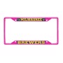 Picture of MLB - Milwaukee Brewers License Plate Frame - Pink