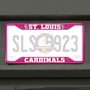 Picture of MLB - St. Louis Cardinals License Plate Frame - Pink