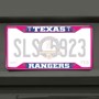 Picture of MLB - Texas Rangers License Plate Frame - Pink