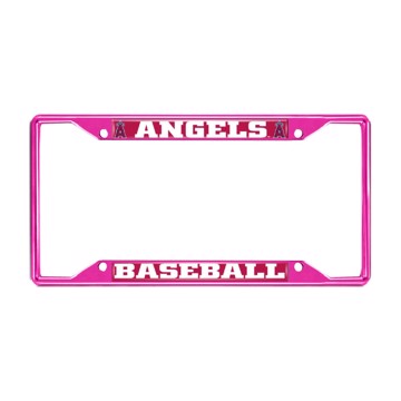 Picture of MLB - Los Angeles Angels License Plate Frame - Pink