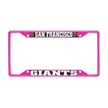 Picture of MLB - San Francisco Giants License Plate Frame - Pink