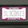 Picture of MLB - San Francisco Giants License Plate Frame - Pink