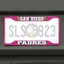 Picture of MLB - San Diego Padres License Plate Frame - Pink