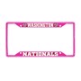 Picture of MLB - Washington Nationals License Plate Frame - Pink