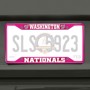 Picture of MLB - Washington Nationals License Plate Frame - Pink