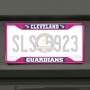 Picture of MLB - Cleveland Guardians License Plate Frame - Pink