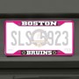 Picture of NHL - Boston Bruins License Plate Frame - Pink