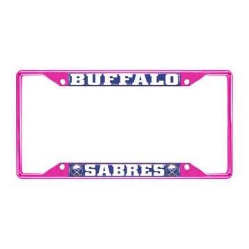 Picture of NHL - Buffalo Sabres License Plate Frame - Pink