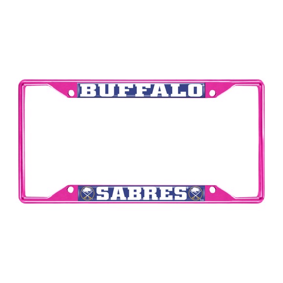 Picture of NHL - Buffalo Sabres License Plate Frame - Pink