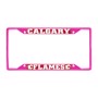 Picture of NHL - Calgary Flames License Plate Frame - Pink