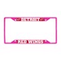 Picture of NHL - Detroit Red Wings License Plate Frame - Pink