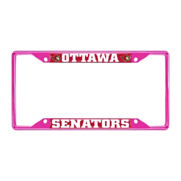Picture of NHL - Ottawa Senators License Plate Frame - Pink