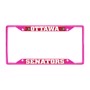 Picture of NHL - Ottawa Senators License Plate Frame - Pink