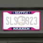 Picture of NHL - Seattle Kraken License Plate Frame - Pink