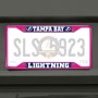 Picture of NHL - Tampa Bay Lightning License Plate Frame - Pink