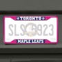 Picture of NHL - Toronto Maple Leafs License Plate Frame - Pink