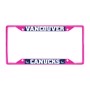 Picture of NHL - Vancouver Canucks License Plate Frame - Pink