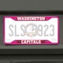 Picture of NHL - Washington Capitals License Plate Frame - Pink