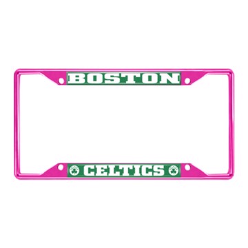 Picture of NBA - Boston Celtics License Plate Frame - Pink