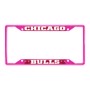 Picture of NBA - Chicago Bulls License Plate Frame - Pink