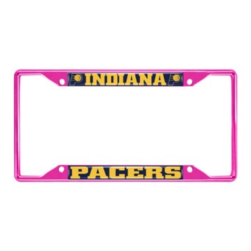 Picture of NBA - Indiana Pacers License Plate Frame - Pink