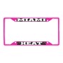 Picture of NBA - Miami Heat License Plate Frame - Pink