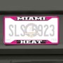 Picture of NBA - Miami Heat License Plate Frame - Pink