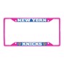 Picture of NBA - New York Knicks License Plate Frame - Pink