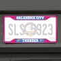 Picture of NBA - Oklahoma City Thunder License Plate Frame - Pink