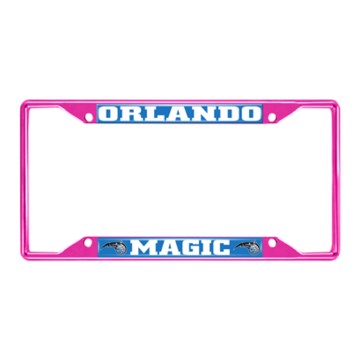 Picture of NBA - Orlando Magic License Plate Frame - Pink