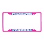 Picture of NBA - Philadelphia 76Ers License Plate Frame - Pink