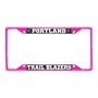 Picture of NBA - Portland Trail Blazers License Plate Frame - Pink