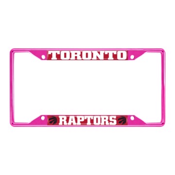 Picture of NBA - Toronto Raptors License Plate Frame - Pink