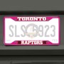 Picture of NBA - Toronto Raptors License Plate Frame - Pink