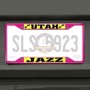 Picture of NBA - Utah Jazz License Plate Frame - Pink