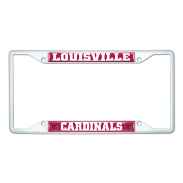 Picture of University of Louisville License Plate Frame - White