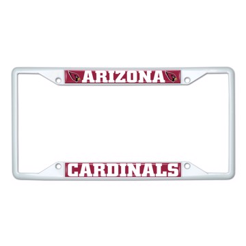 Picture of NFL - Arizona Cardinals License Plate Frame - White