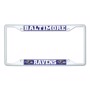 Picture of NFL - Baltimore Ravens License Plate Frame - White