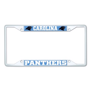 Picture of NFL - Carolina Panthers License Plate Frame - White