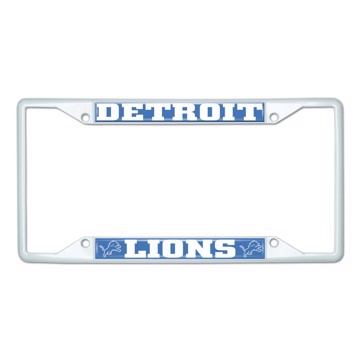 Picture of NFL - Detroit Lions License Plate Frame - White