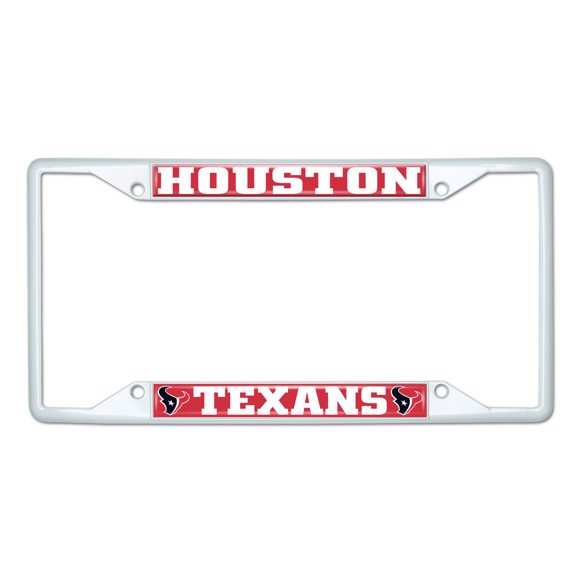 Picture of NFL - Houston Texans License Plate Frame - White