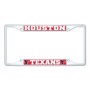 Picture of NFL - Houston Texans License Plate Frame - White