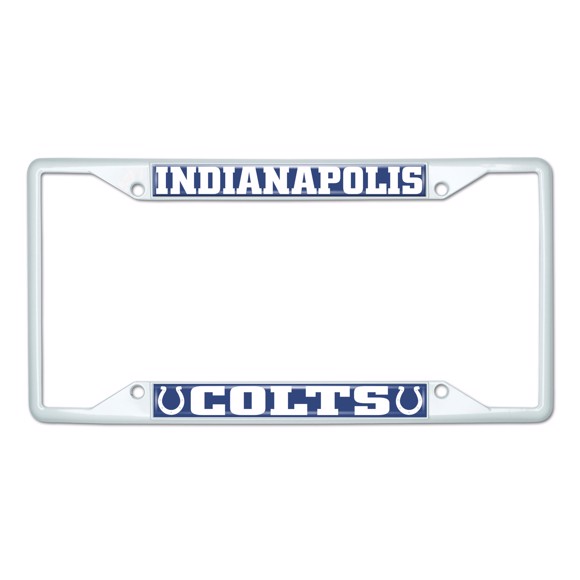 Picture of NFL - Indianapolis Colts License Plate Frame - White