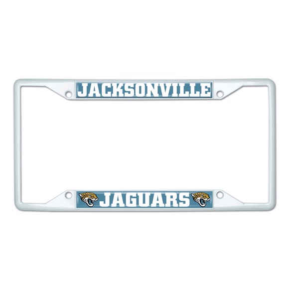 Picture of NFL - Jacksonville Jaguars License Plate Frame - White