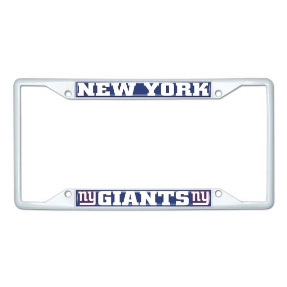 Picture of NFL - New York Giants License Plate Frame - White